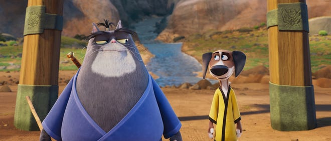 With the help of feline martial-arts instructor Jimbo (voiced by Samuel L. Jackson), hard-luck underdog Hank (Michael Cera) becomes the resident samurai for a town full of embattled cats in the animated comedy "Paws of Fury: The Legend of Hank."