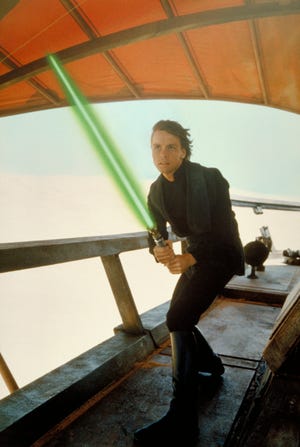Mark Hamill feels the Force in "Star Wars: Episode VI - Return of the Jedi."