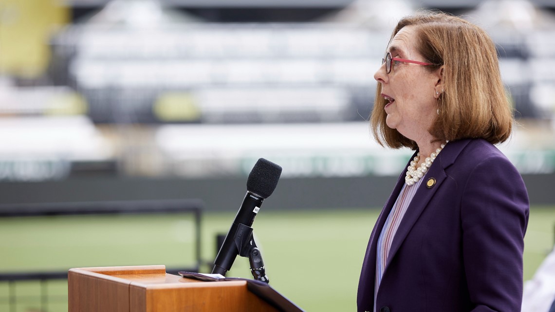 Oregon Gov. Kate Brown talks blueberries and pinot noir during trade mission to Asia