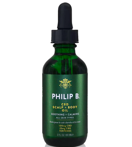 Philip B New CBD Scalp & Body Oil, best cbd products