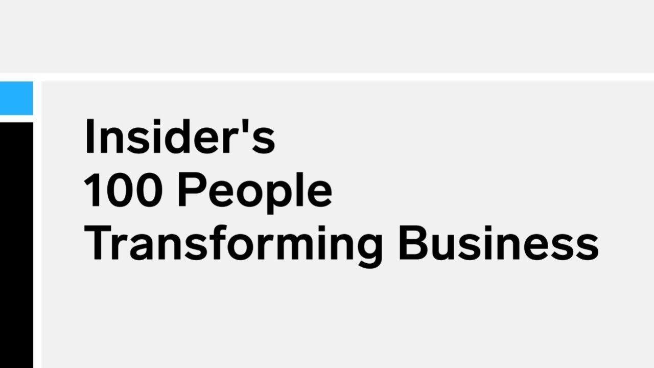 8 South Asians among Insider’s 100 People Transforming Business