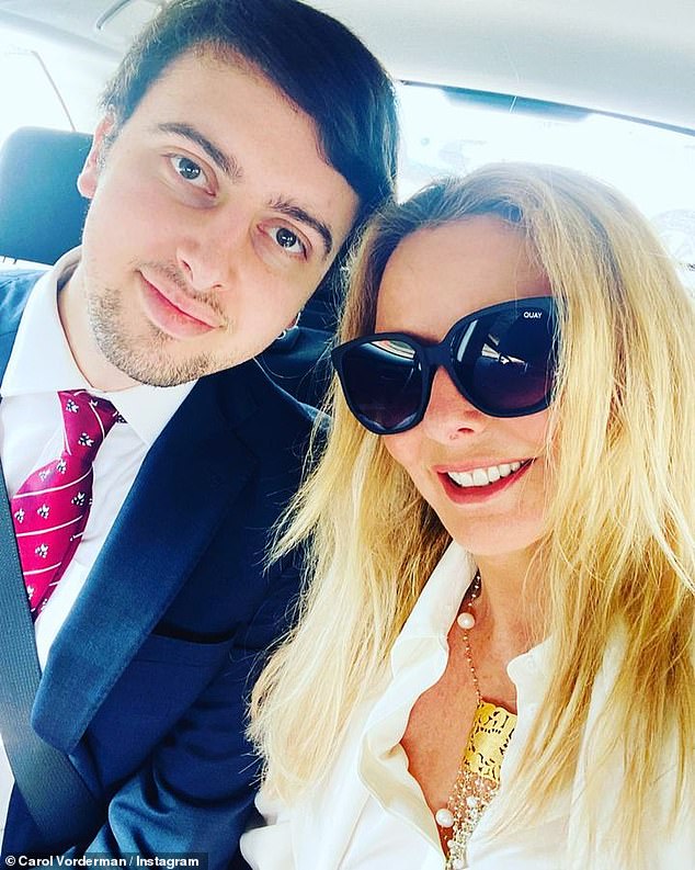 Carol Vorderman, 61, discusses her son's special needs