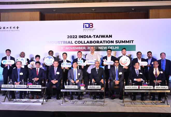 Taiwanese and Indian businesses ink MoU for collaboration in electronics, green tech