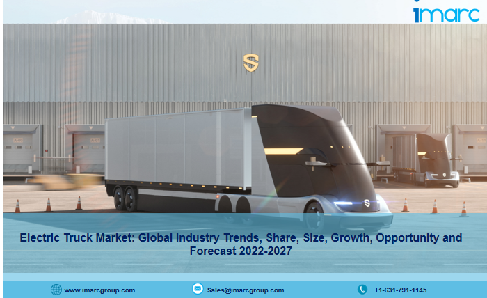 Electric Truck Market Estimated To Grow At 30.15% Rate to Reach US$ 1923.2 Million by 2027 – Exclusive Report by IMARC