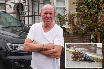 I use bags of rubble to stop neighbours taking my parking space – they hate it