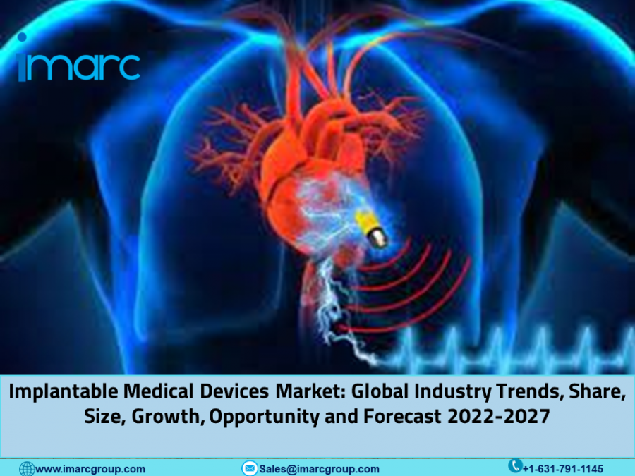 Implantable Medical Devices Market is Anticipated to Reach a Value of US$ 168.3 Billion by 2027 | CAGR of 5.54%