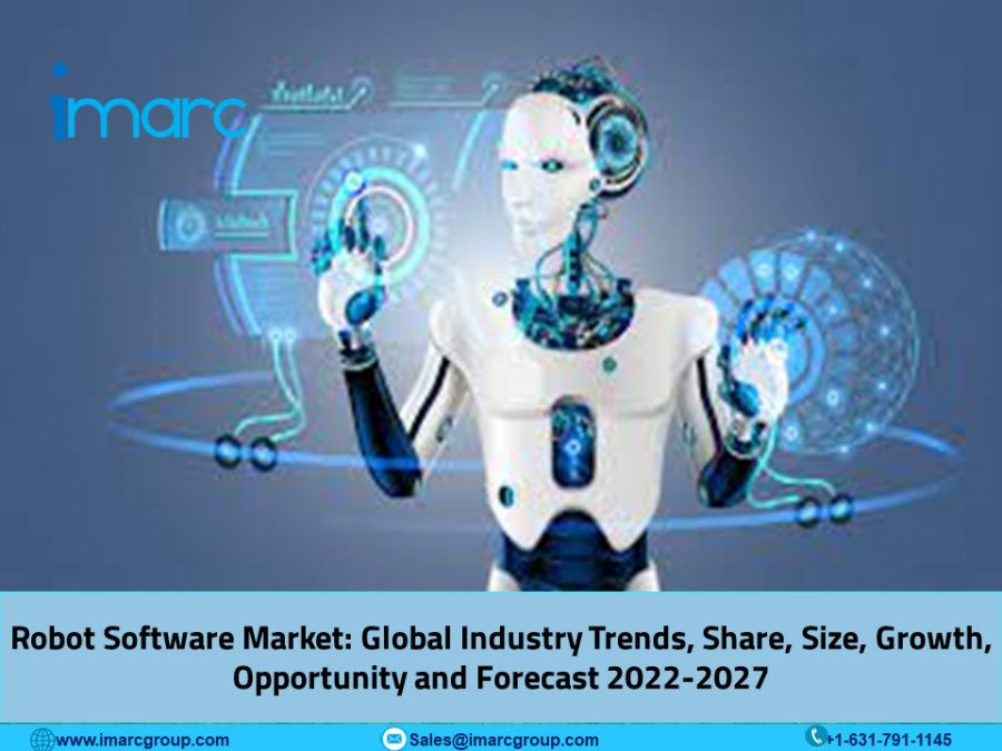 Robot Software Market Exhibiting a CAGR of 21.50% during 2022-2027 | ABB Ltd, AIBrain Inc, Brain Corporation