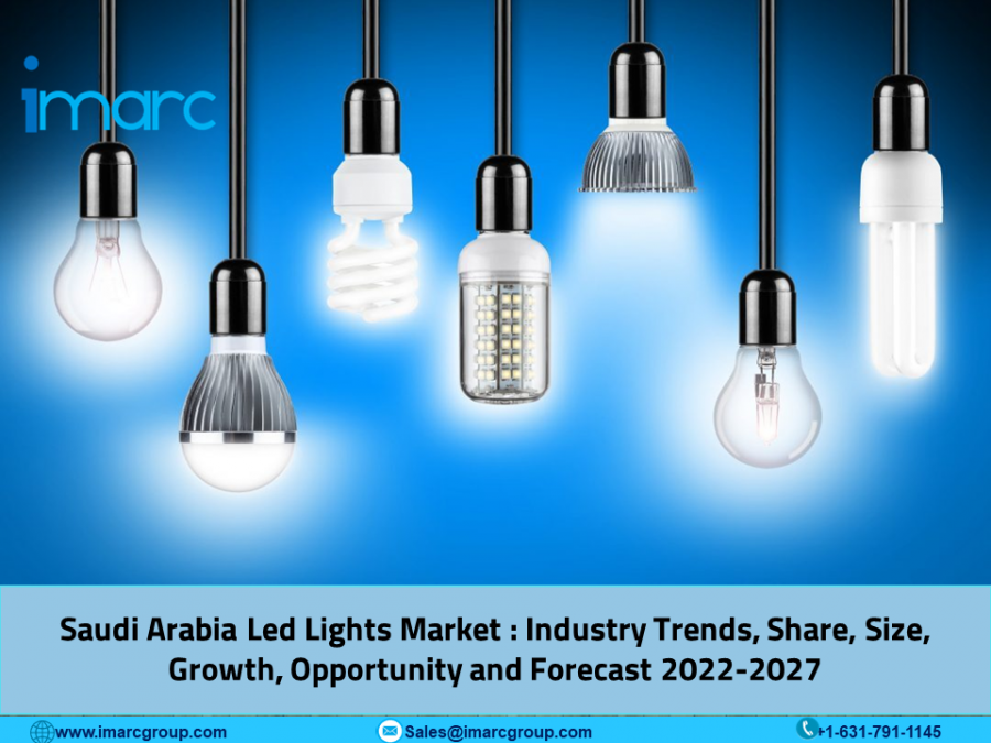 Saudi Arabia LED Lights Market to Reach SAR 2,295.7 Million by 2027 | (CAGR) of 15.5%