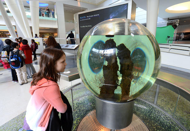 Hayden Planetarium exhibition in New York