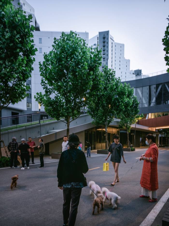 On the ground at the Baiziwan social housing development