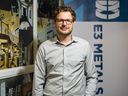 Chris Doornbos, CEO and founder of Calgary-based E3 Lithium.  E3 Metals Corp CEO Chris Doornbos poses for a photo on Thursday, November 28, 2019. Azin Ghaffari/Postmedia Calgary