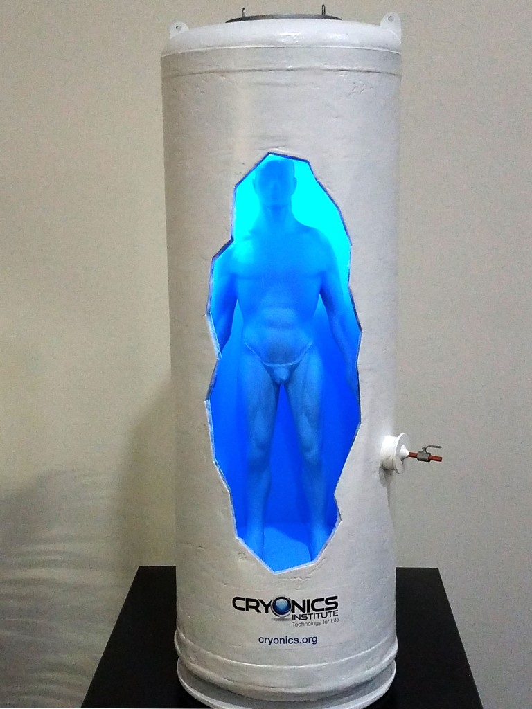 Caption: More than 100 Brits hoping for life after death at expanding cryogenics labs (Picture: Cryonics Institute)