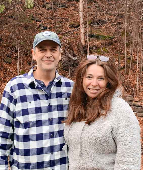 Newish to Manitoulin: Nathalie Fert and Clayton Berg