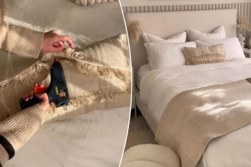 How to turn a £3.99 IKEA rug into a stunning cushion