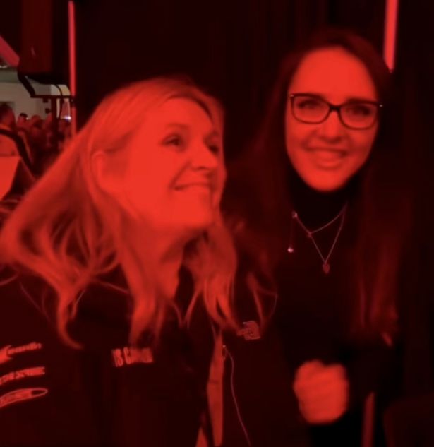 Carol Vorderman takes rarely seen daughter Katie to meet Lewis Capaldi backstage at show