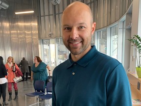 StellarAlgo CEO Vincent Ircandia in Calgary on February 22, 2023.