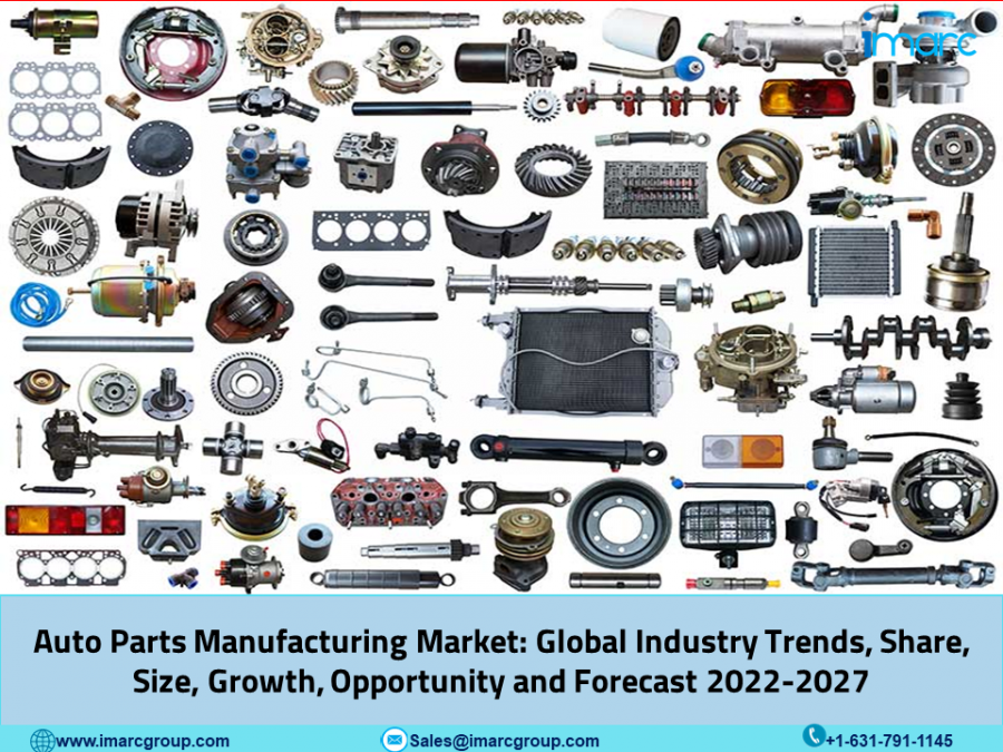 Auto Parts Manufacturing Market Analysis by Component Type, Sales Channel, Vehicle Type and Revenue Forecast 2022-2027