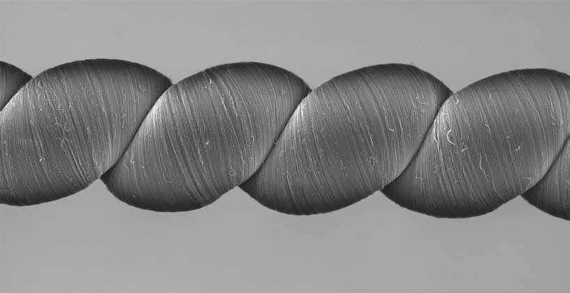 new energy-harvesting carbon nanotube yarn generates electricity when stretched or twisted