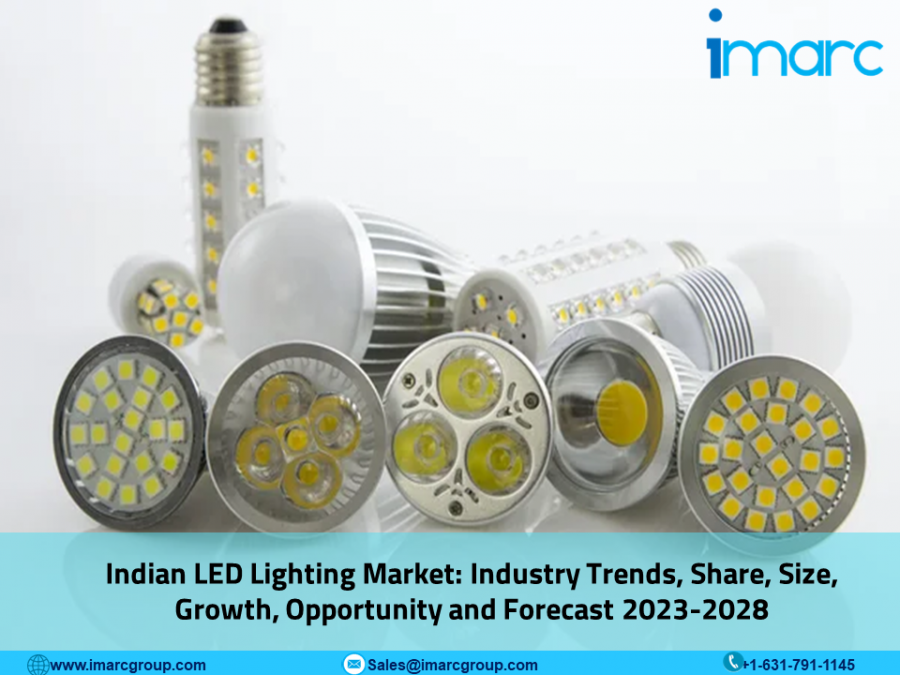 Indian LED Lighting Market to Reach US$ 11.9 Billion by 2028, Spurred by Escalating Demand for Energy-Efficient Lighting