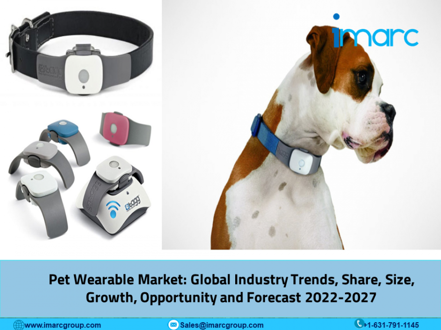 Pet Wearable Market Size (US$ 3.8 Billion), Industry Trends, Growth (CAGR of 14.07%), Key Players and Report 2022-2027