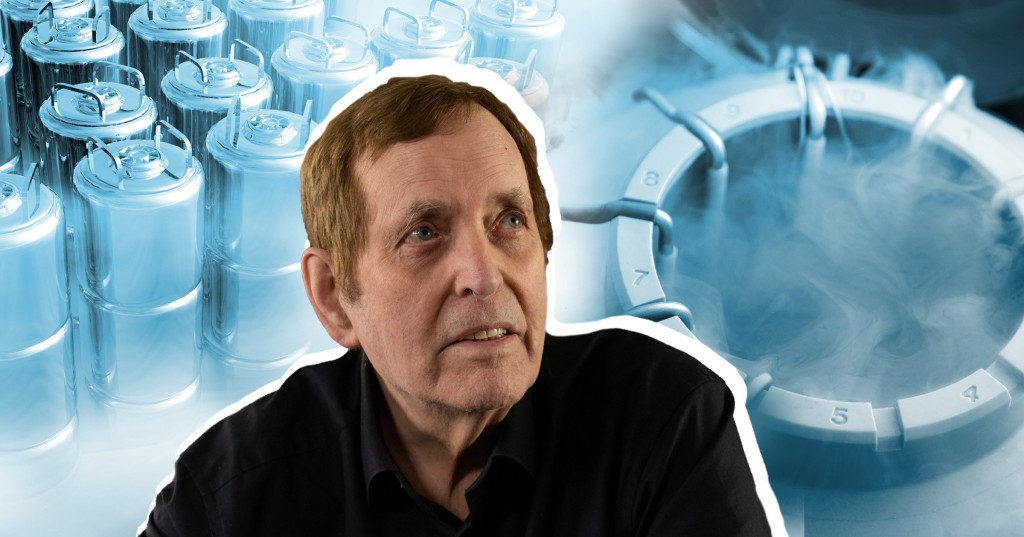 Pensioner turning 85 aims to outlive his grandkids in cryogenic storage