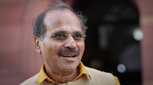  Congress MP Adhir Ranjan Chowdhury . (PTI Photo/Arun Sharma)