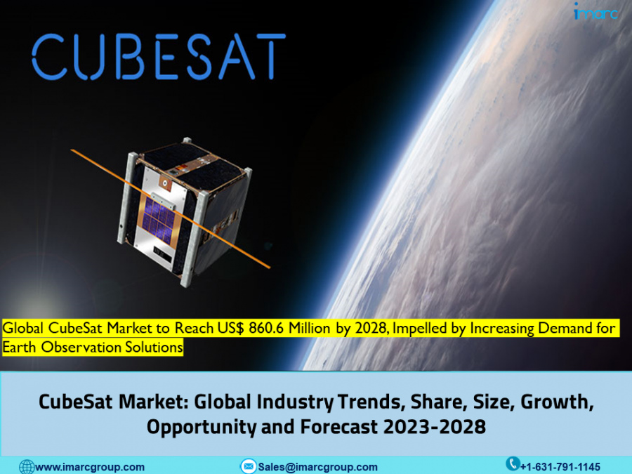 CubeSat Market Size To Hit US$ 860.6 Million By 2028 | CAGR 18.3%