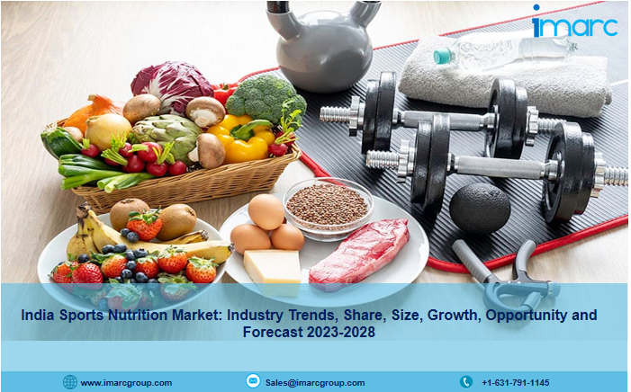 Sports Nutrition in India | Market is Growing at a CAGR of  8.1% During 2023-2028