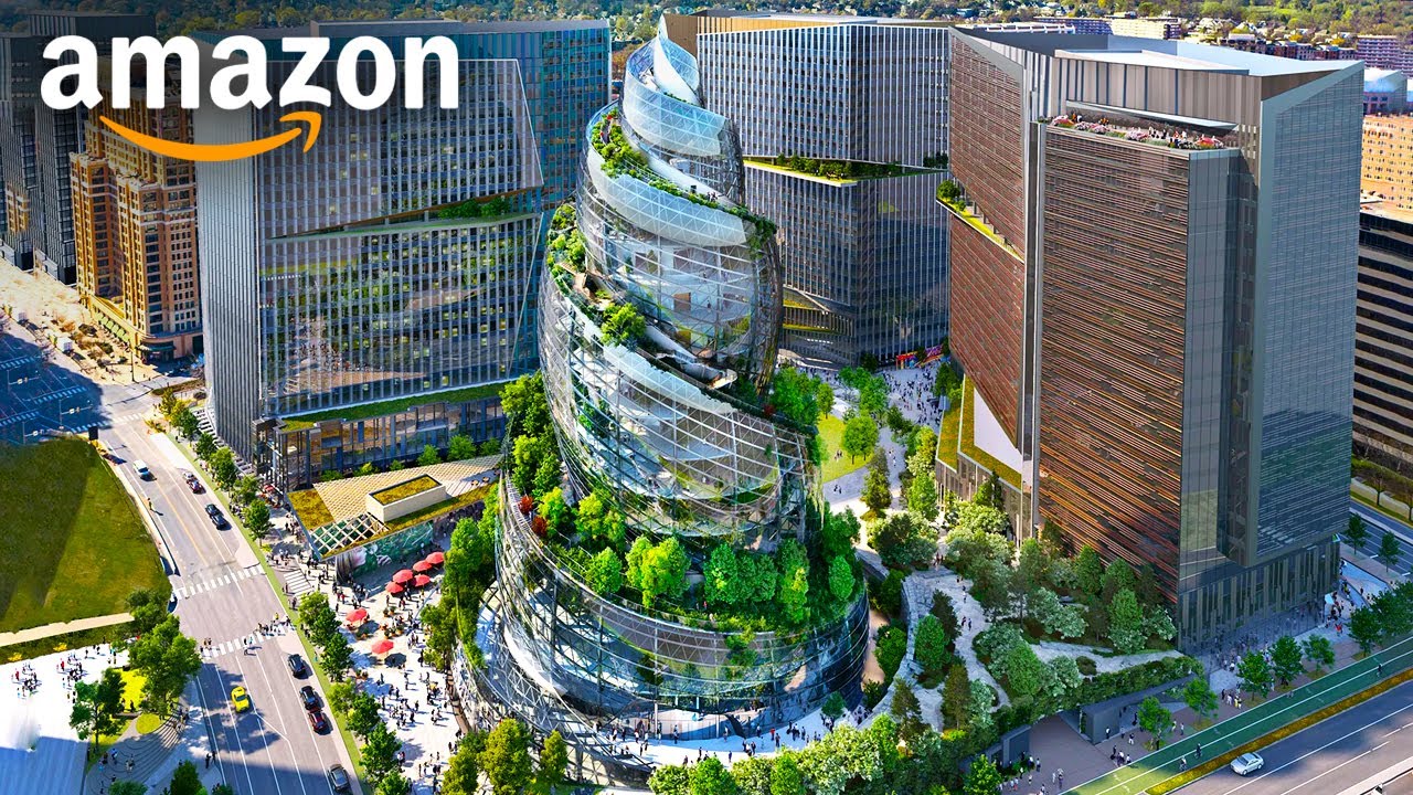 amazon's new $2.5 billion headquarters - youtube