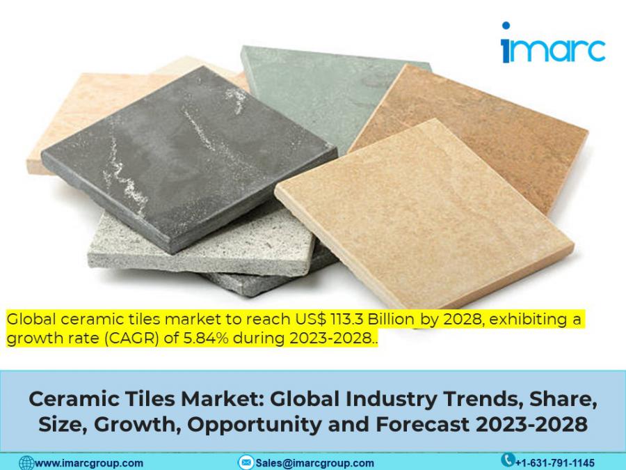 Ceramic Tiles Market Size To Reach US$ 113.3 Billion by 2028, Exhibiting a Growth Rate Of CAGR of 5.84%