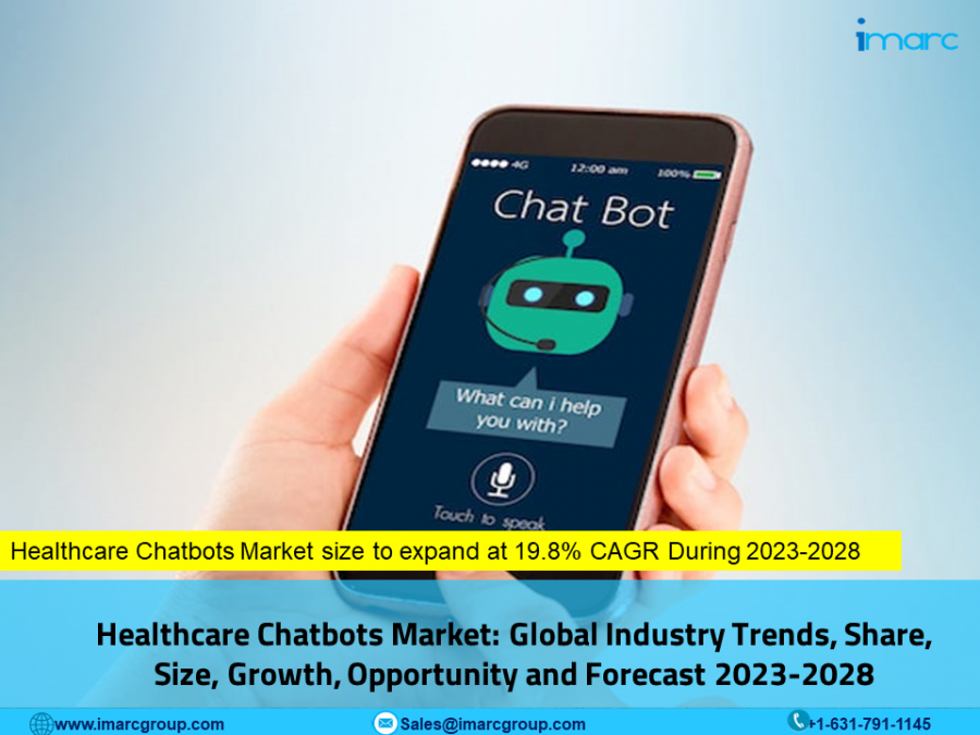 With 19.8% CAGR, Healthcare Chatbots Market to Reach US$ 768.1 Million by 2028 | Global Industry Report