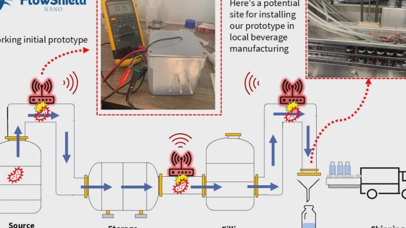 Houghton entrepreneur developing water contamination detector through start-up company